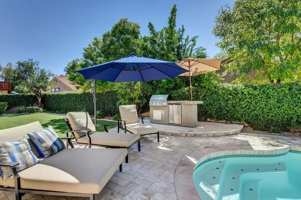 Villa Upscale Scottsdale Retreat With Private Pool And Grill à Phoenix Hébergement de vacances